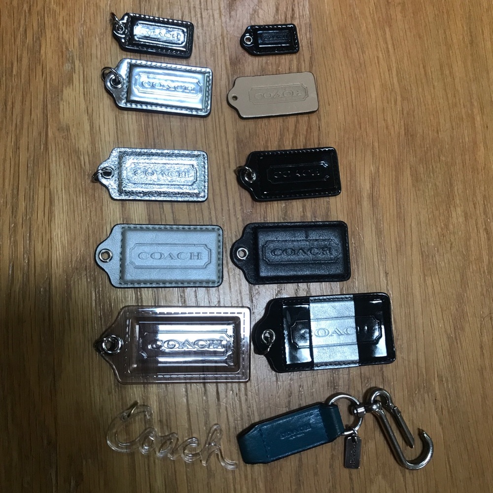 COACH Keychain Collection (12 pieces)